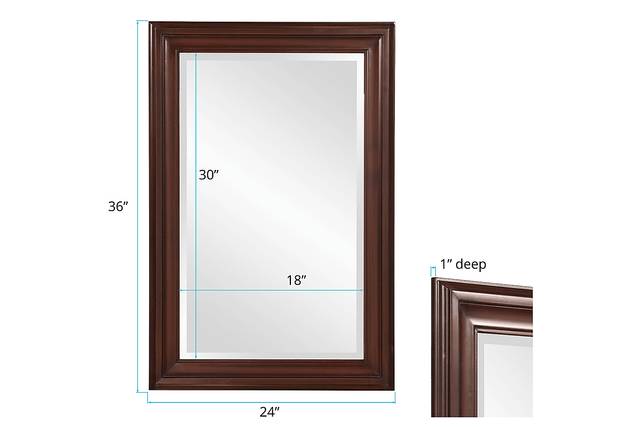 Meldred Brown Mirror - Thumbnail - Image 2