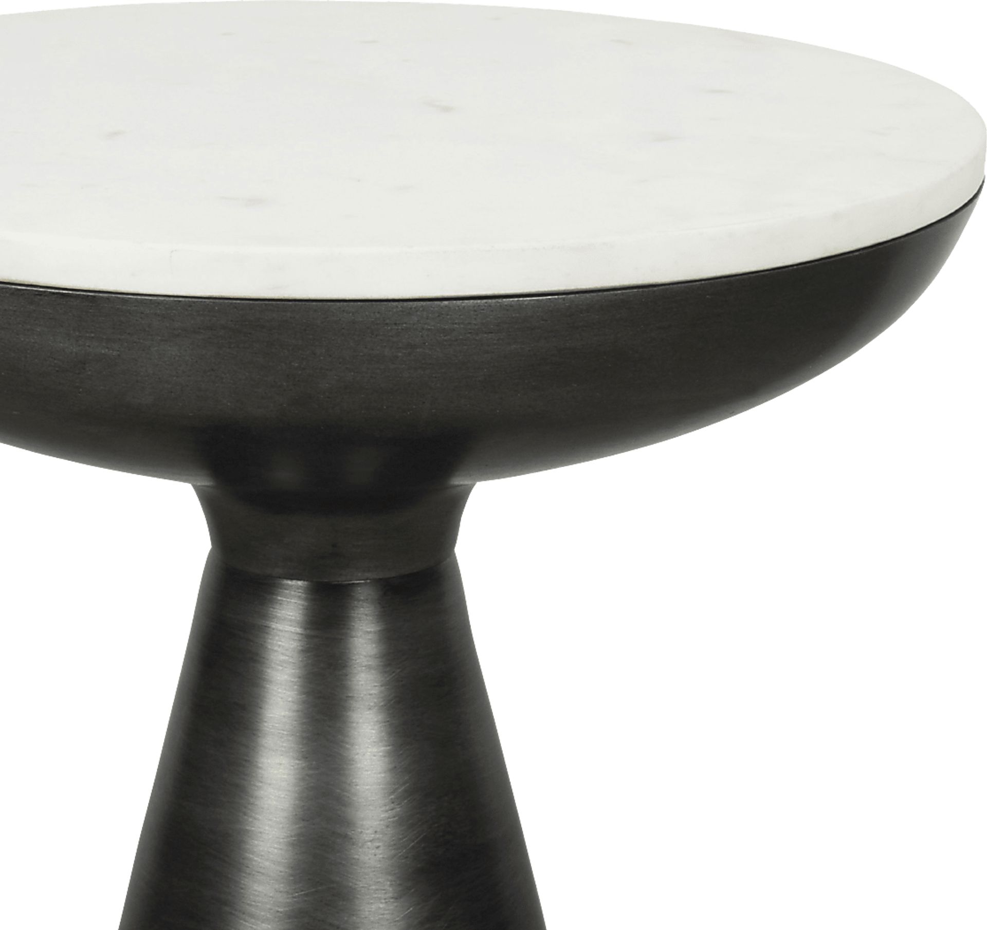 Melek White Side Table - Image 4