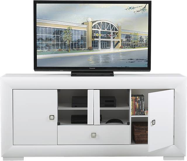 Melena II White 72 in. Console - Thumbnail - Image 2