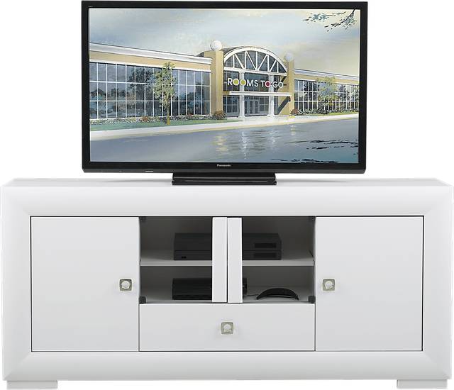 Melena II White 72 in. Console - Thumbnail - Image 1