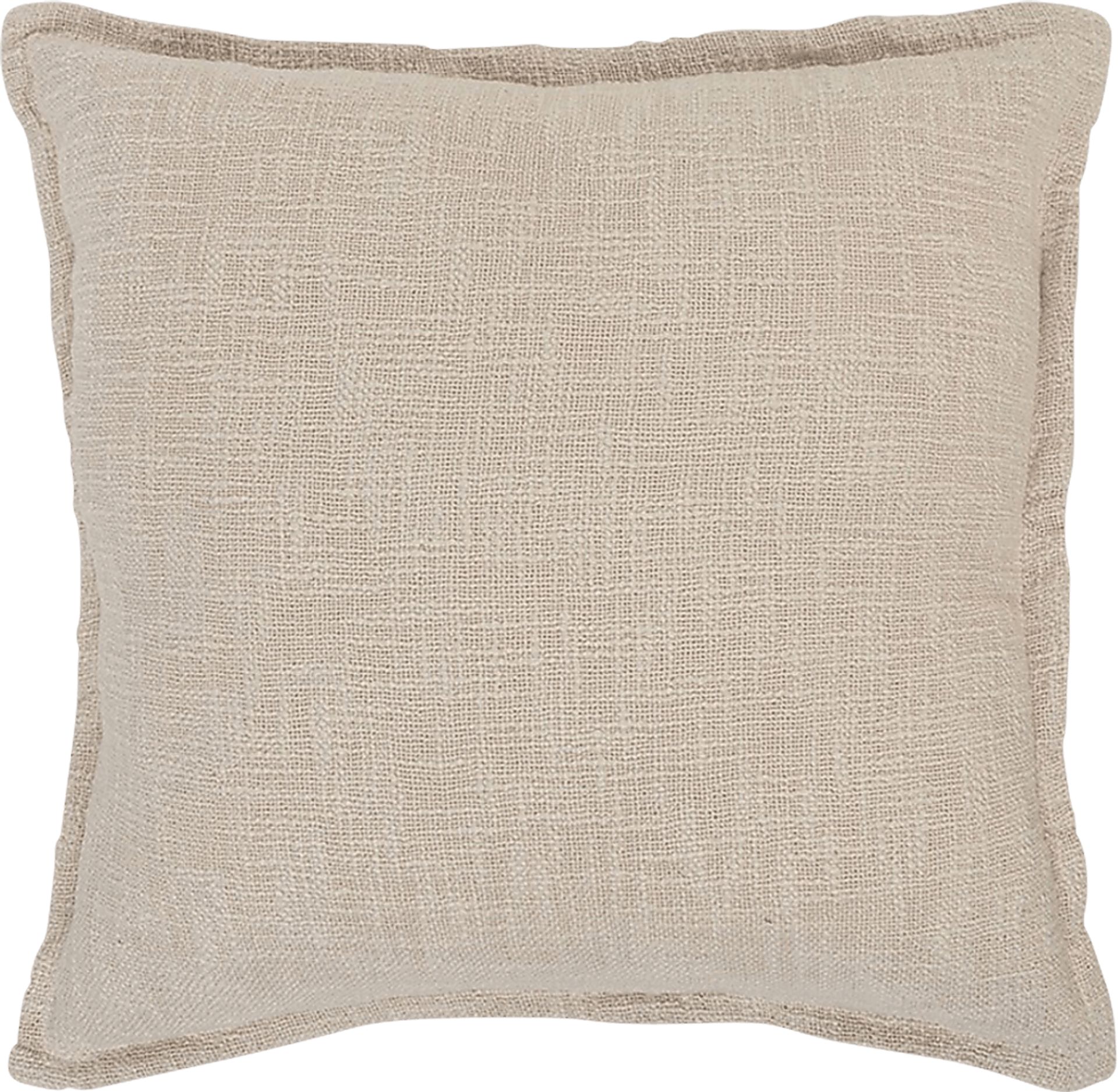 Melezio Beige Accent Pillow Set of 2 - Image 3
