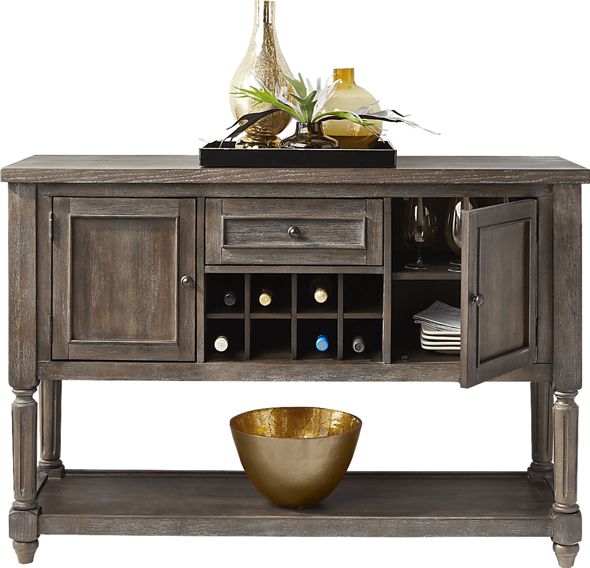 Melian Woods Brown Sideboard - Image 4