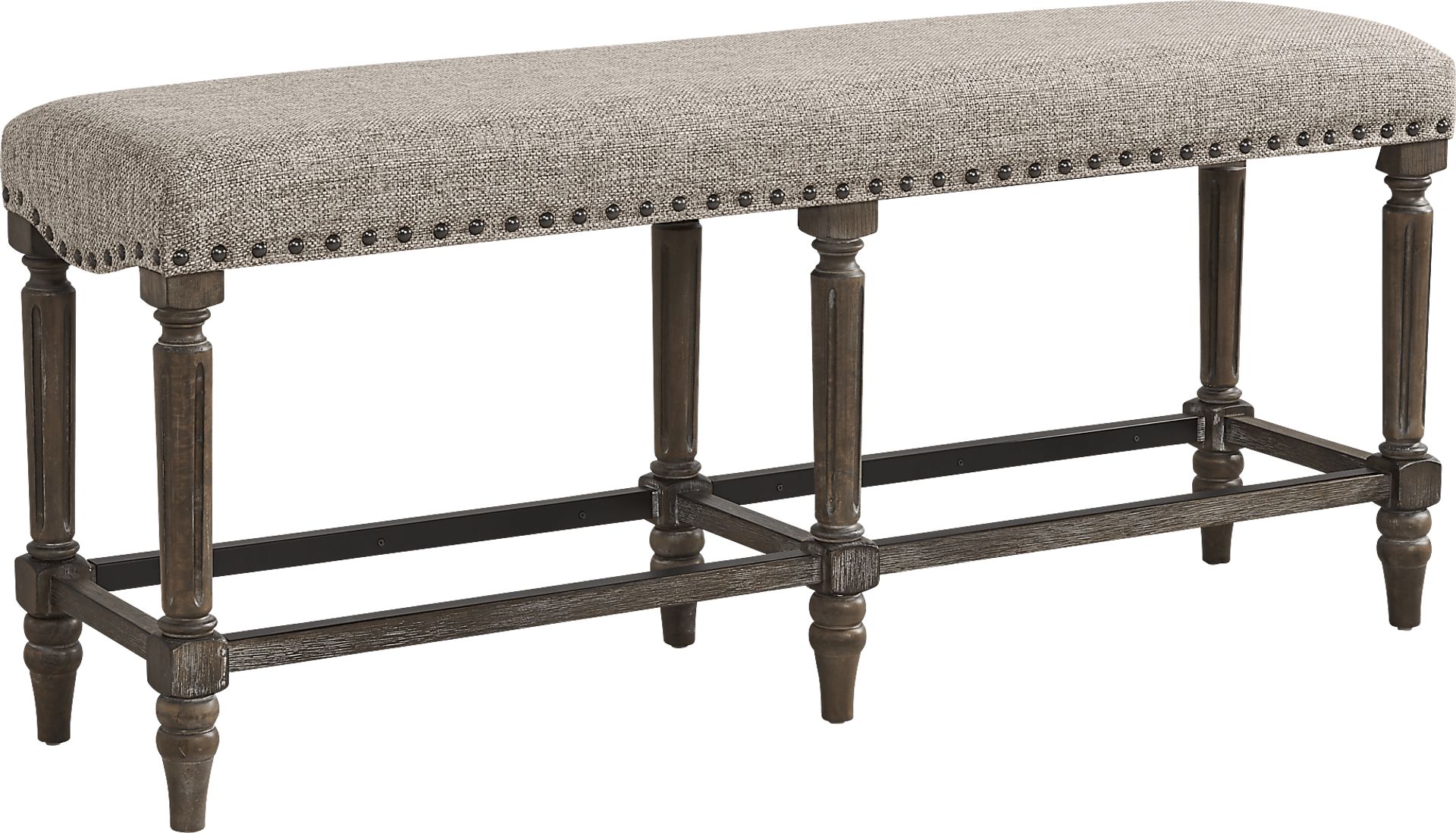 Melian Woods Oatmeal Counter Height Bench - Image 2