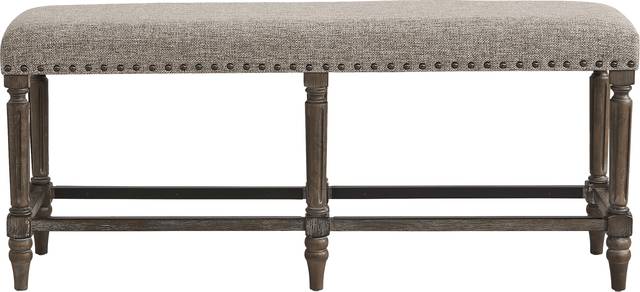 Melian Woods Oatmeal Counter Height Bench - Thumbnail - Image 1