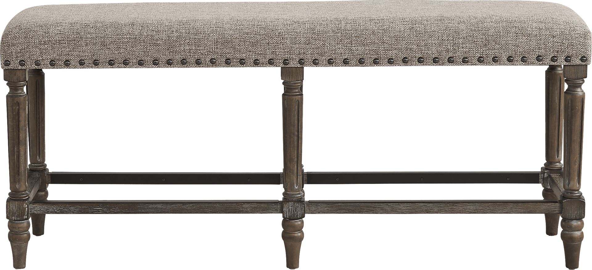 Melian Woods Oatmeal Counter Height Bench - Image 1