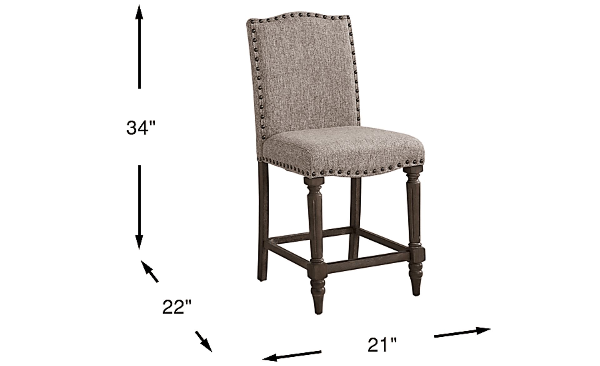 Dimension Image. Please refer to the Dimension Tab on this page for dimension details.