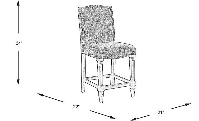 Dimension Image. Please refer to the Dimension Tab on this page for dimension details.