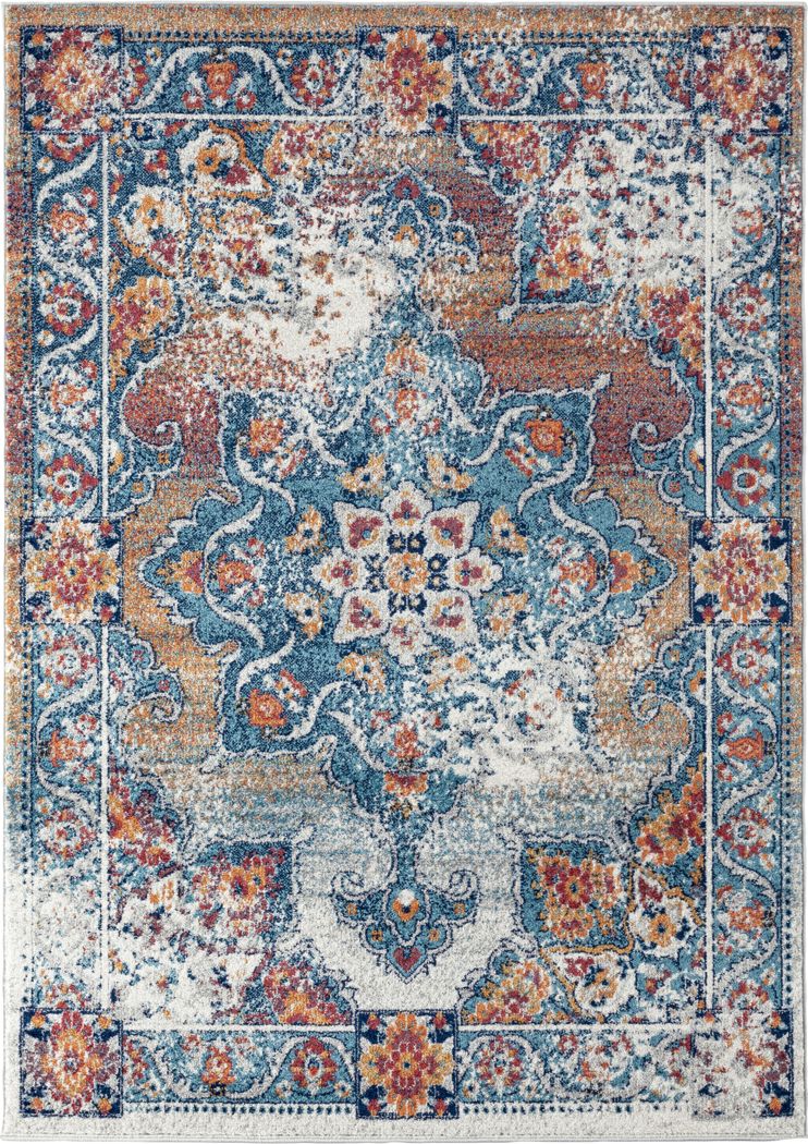Melidon Orange 7'9 x 9'9 Rug