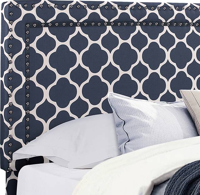 Melina Navy King Bed - Thumbnail - Image 2