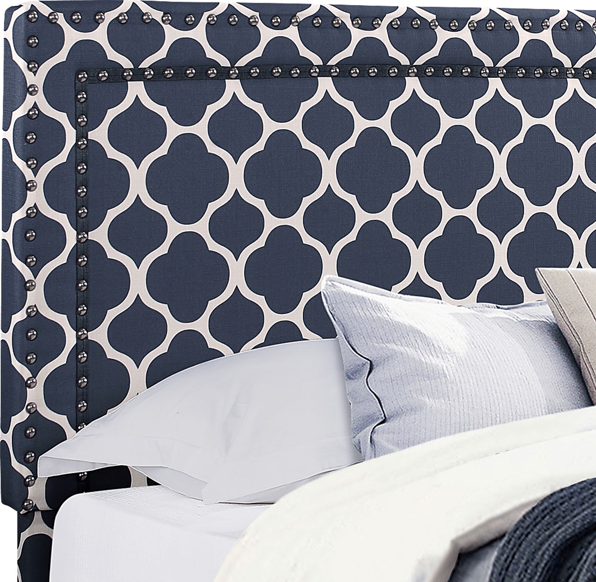 Melina Navy King Bed - Image 2