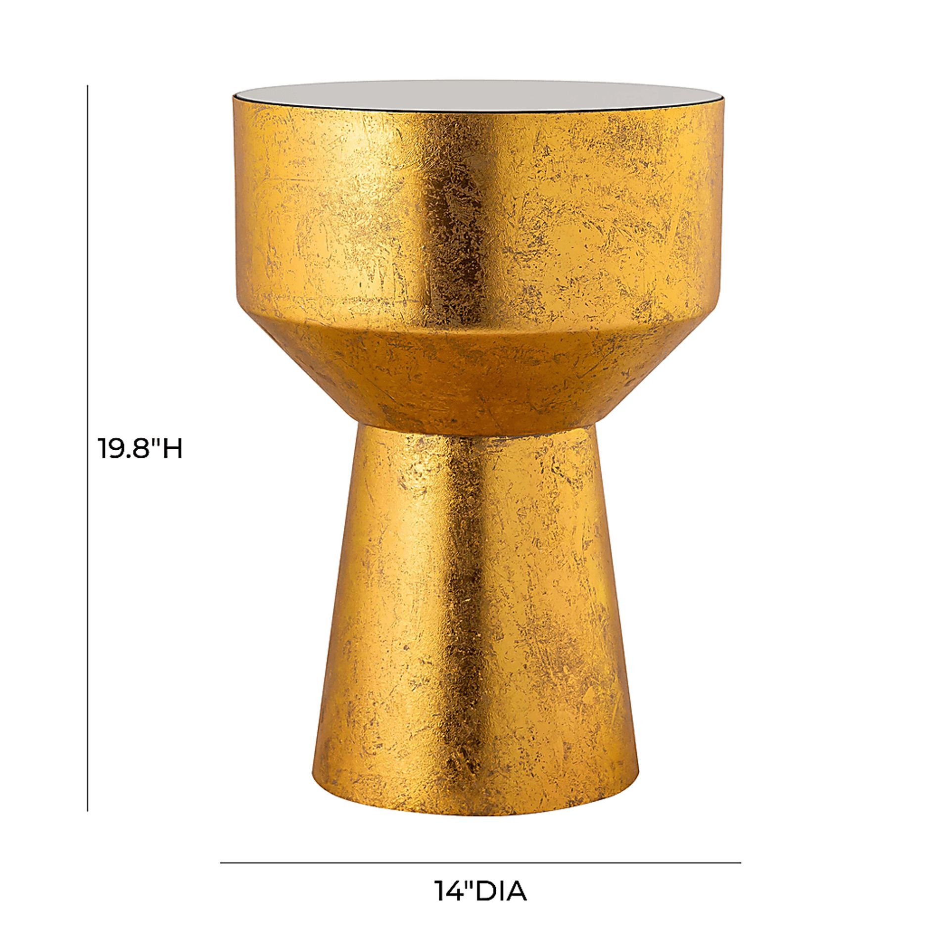 Melion Gold Accent Table - Image 6