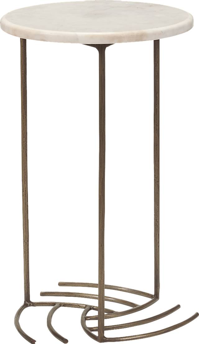 Meliot Gold End Table - Thumbnail - Image 2