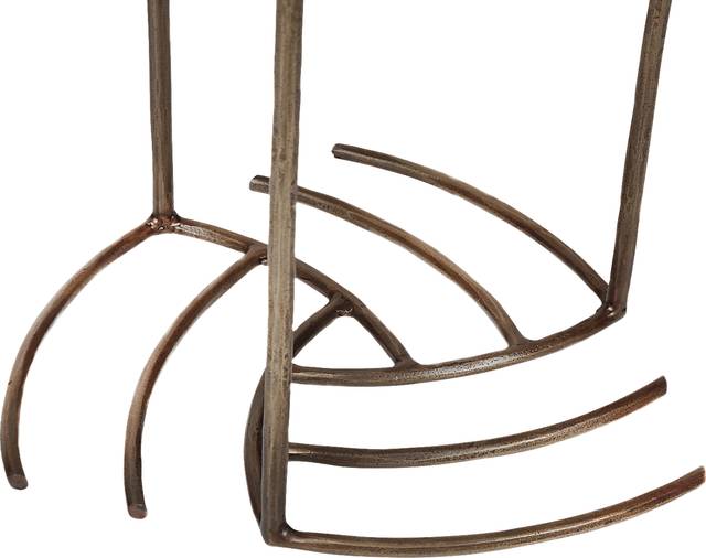 Meliot Gold End Table - Thumbnail - Image 4