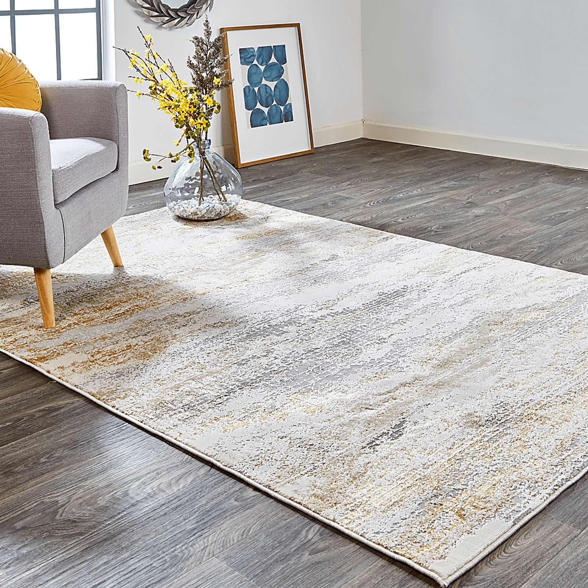Melirane Gold 8' x 10' Rug - Image 8