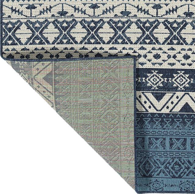 Melito Navy 5' x 7'6 Rug - Thumbnail - Image 5