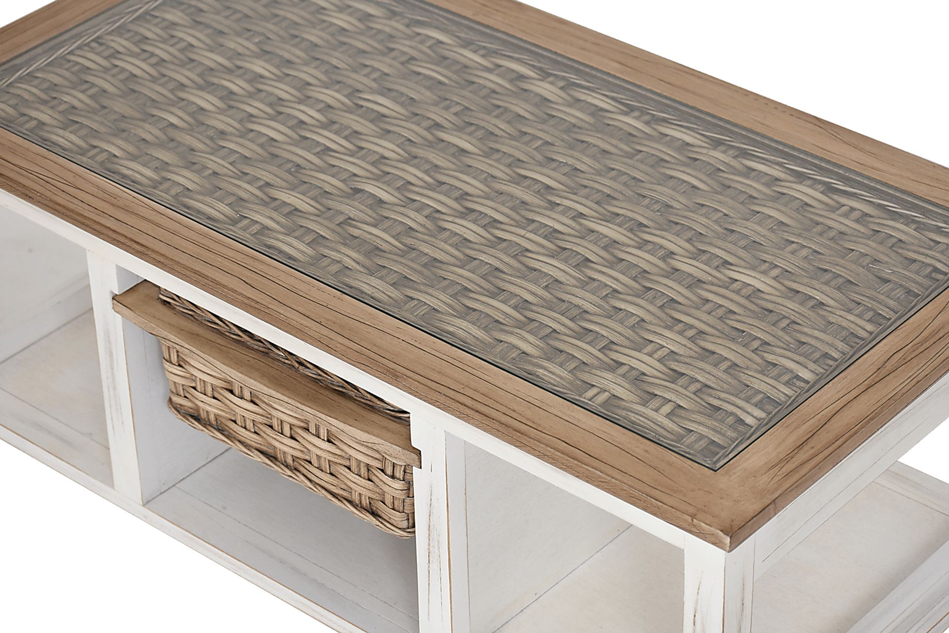 Melkre White Cocktail Table - Image 2