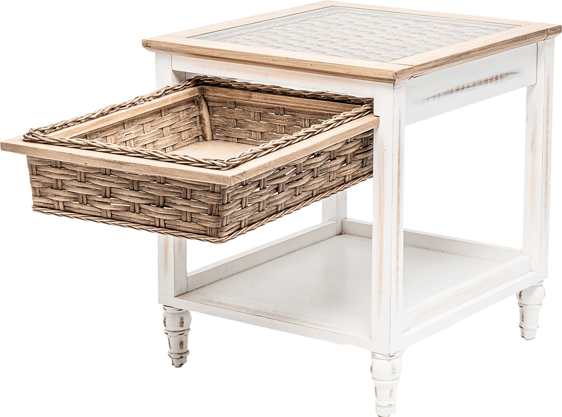 Melkre White End Table - Image 5