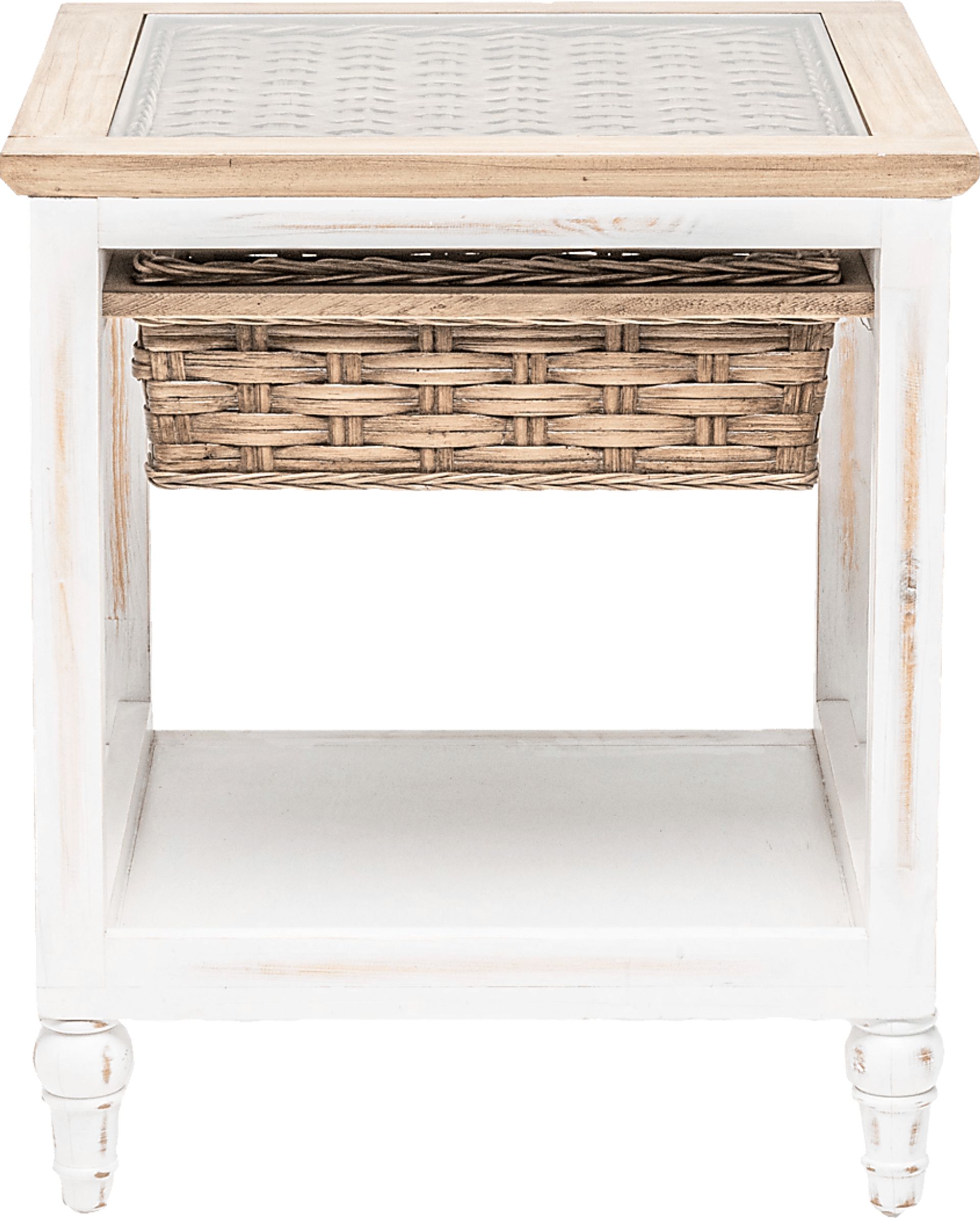 Melkre White End Table - Image 9