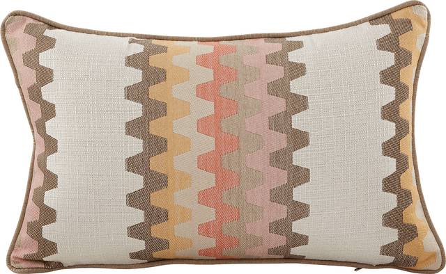 Mella Orange Indoor/Outdoor Accent Pillow - Thumbnail - Image 1