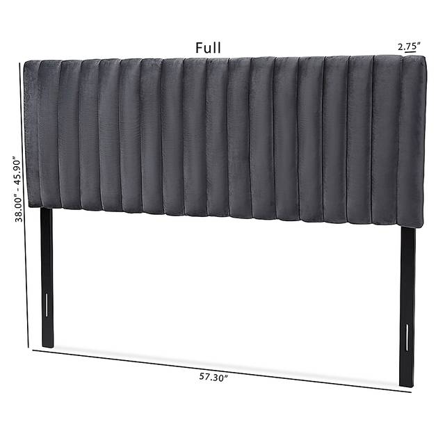 Mellany Gray Full Headboard - Thumbnail - Image 5