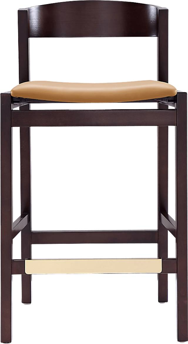 Melliville Brown Counter Height Stool - Thumbnail - Image 2