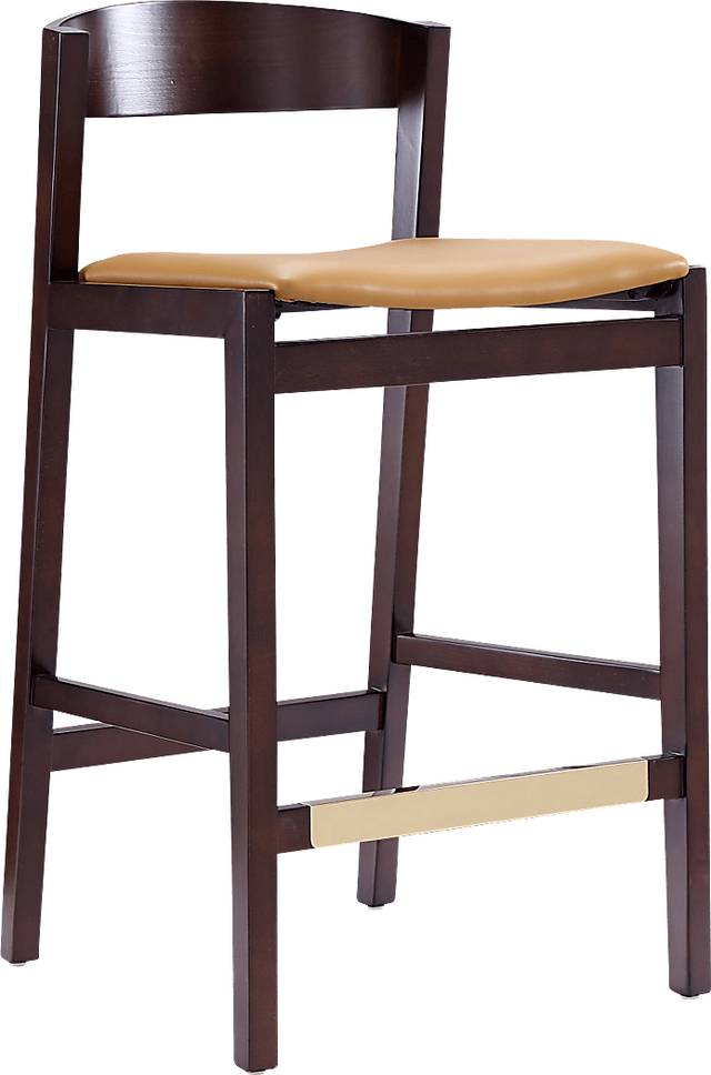 Melliville Brown Counter Height Stool - Thumbnail - Image 1
