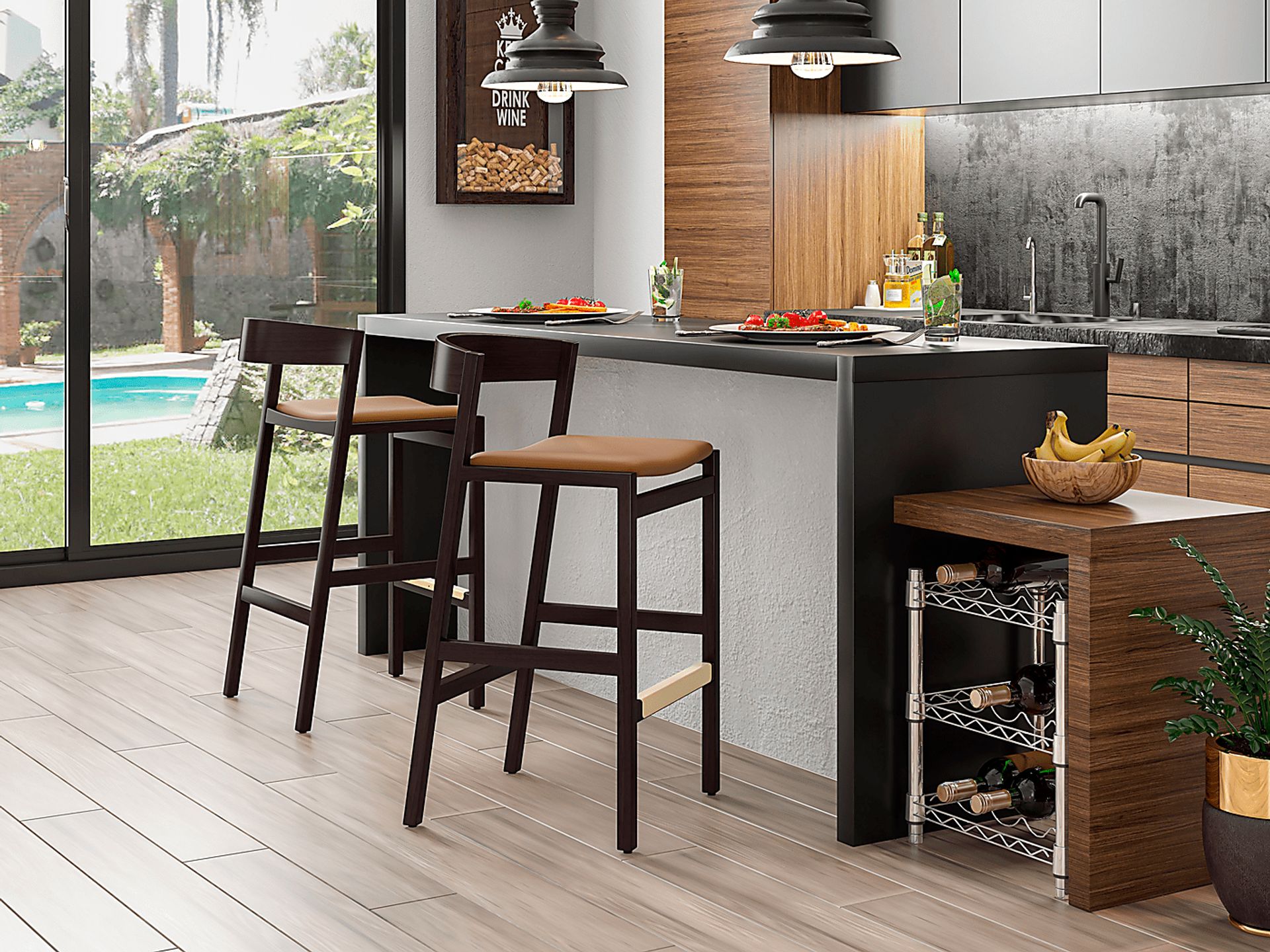 Melliville Camel Barstool - Image 2