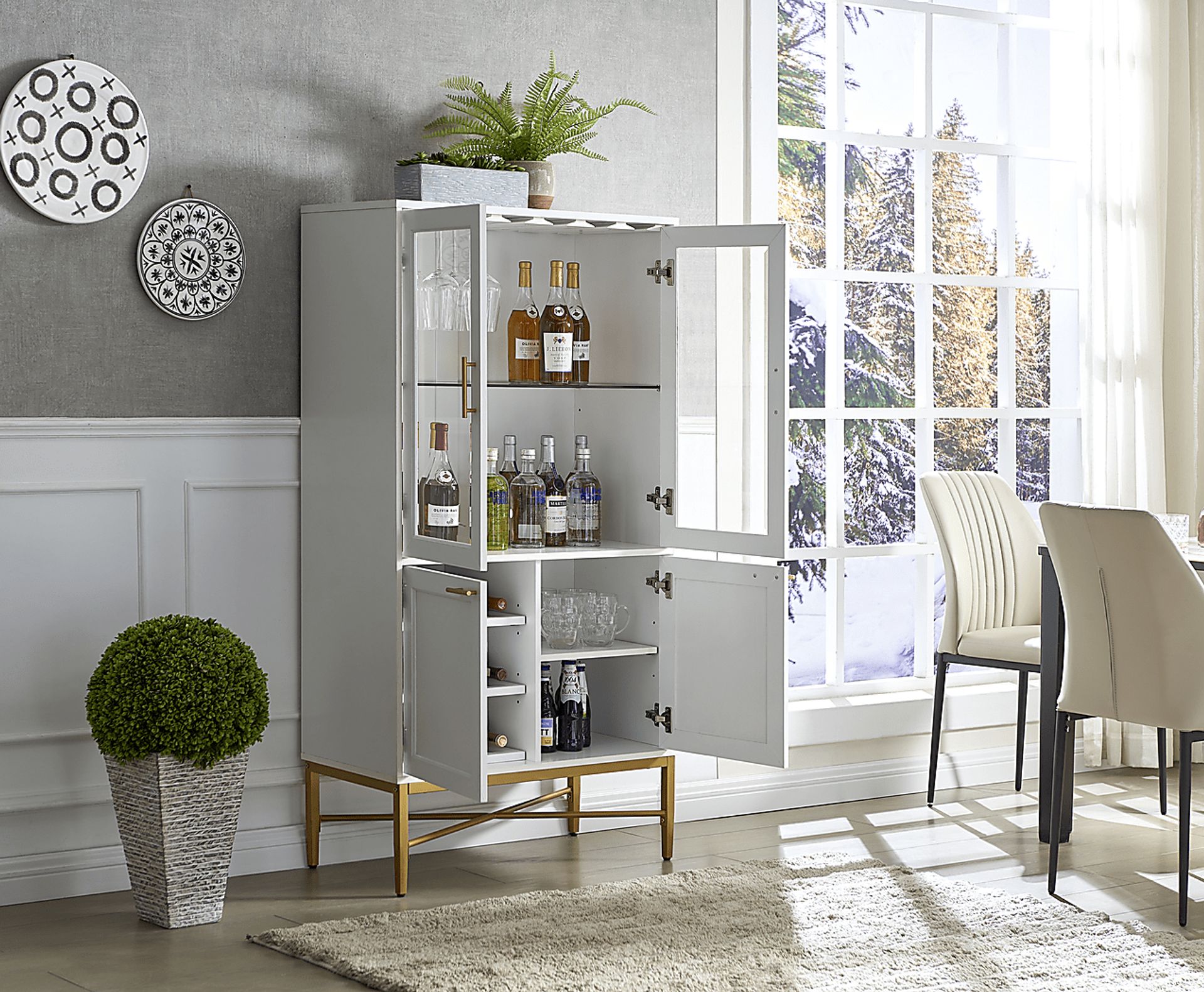 Mellodia White Server - Image 3