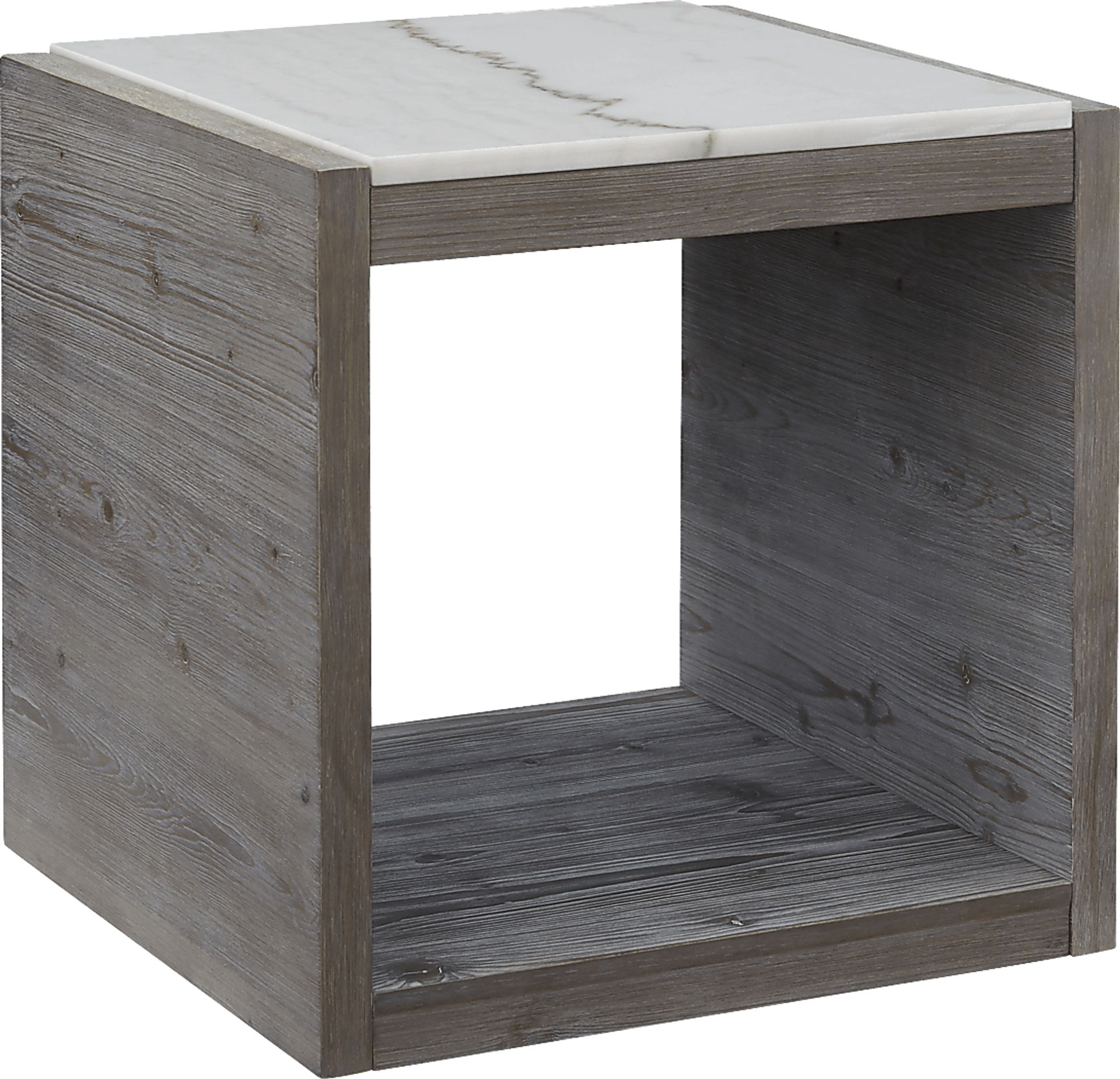 Melmark Gray End Table - Image 1