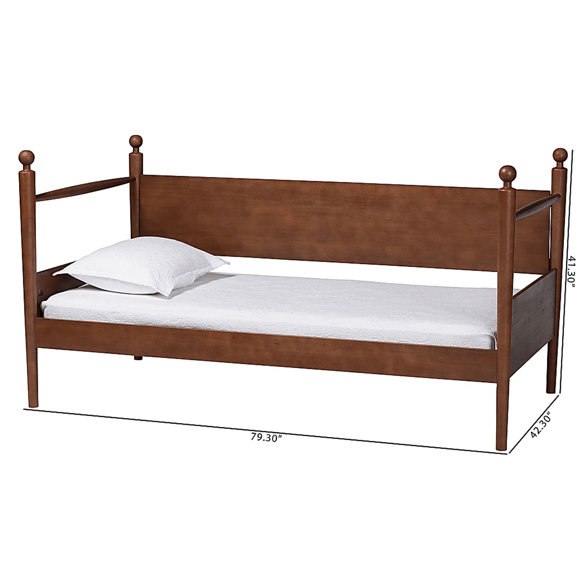 Melnci Brown Twin Daybed - Image 5