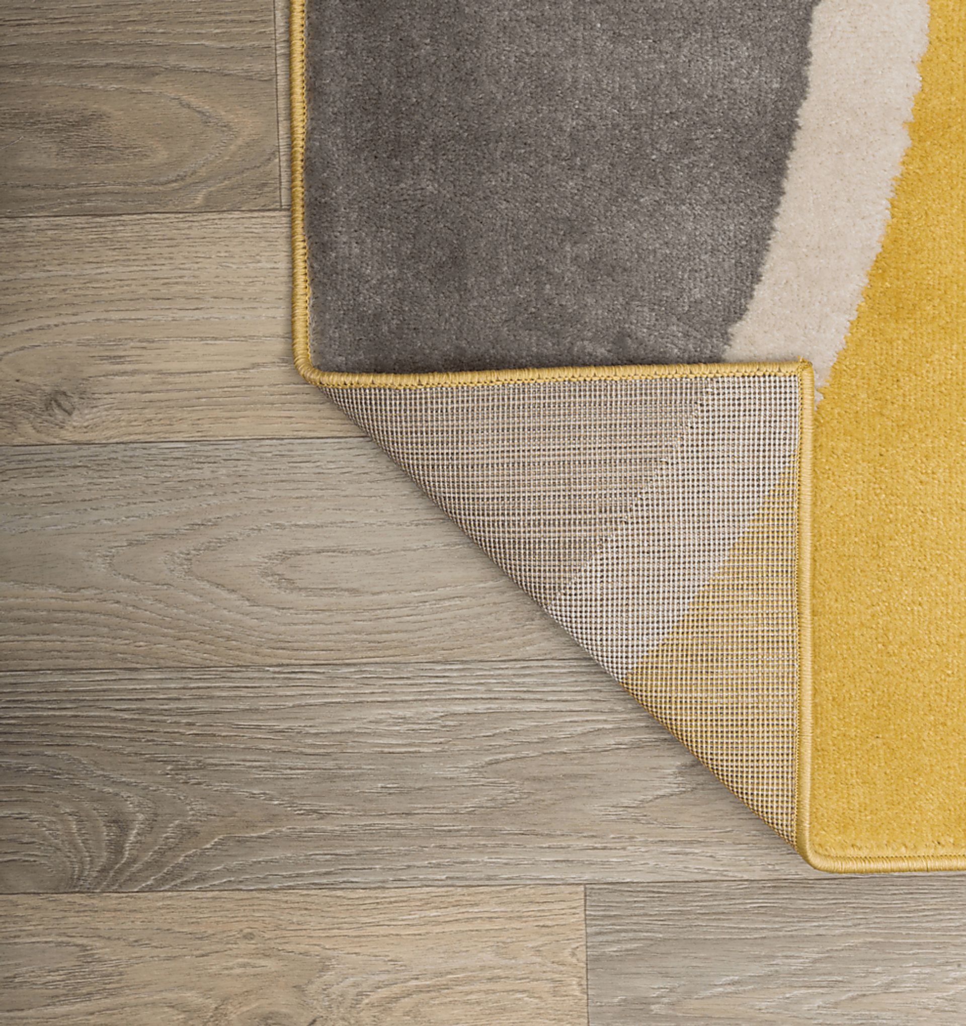 Melneras Yellow 5'3 x 7'3 Rug - Image 9