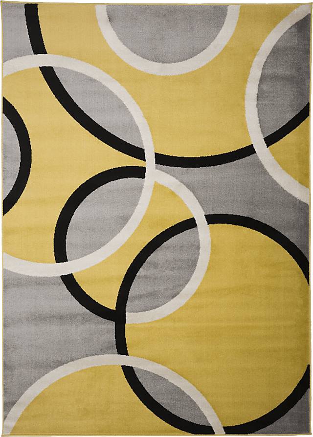 Melneras Yellow 5'3 x 7'3 Rug - Thumbnail - Image 1
