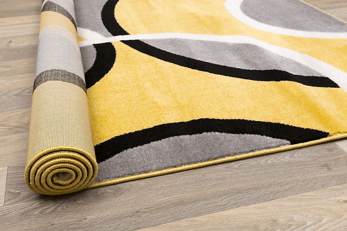 Melneras Yellow Rugs | Rooms to Go