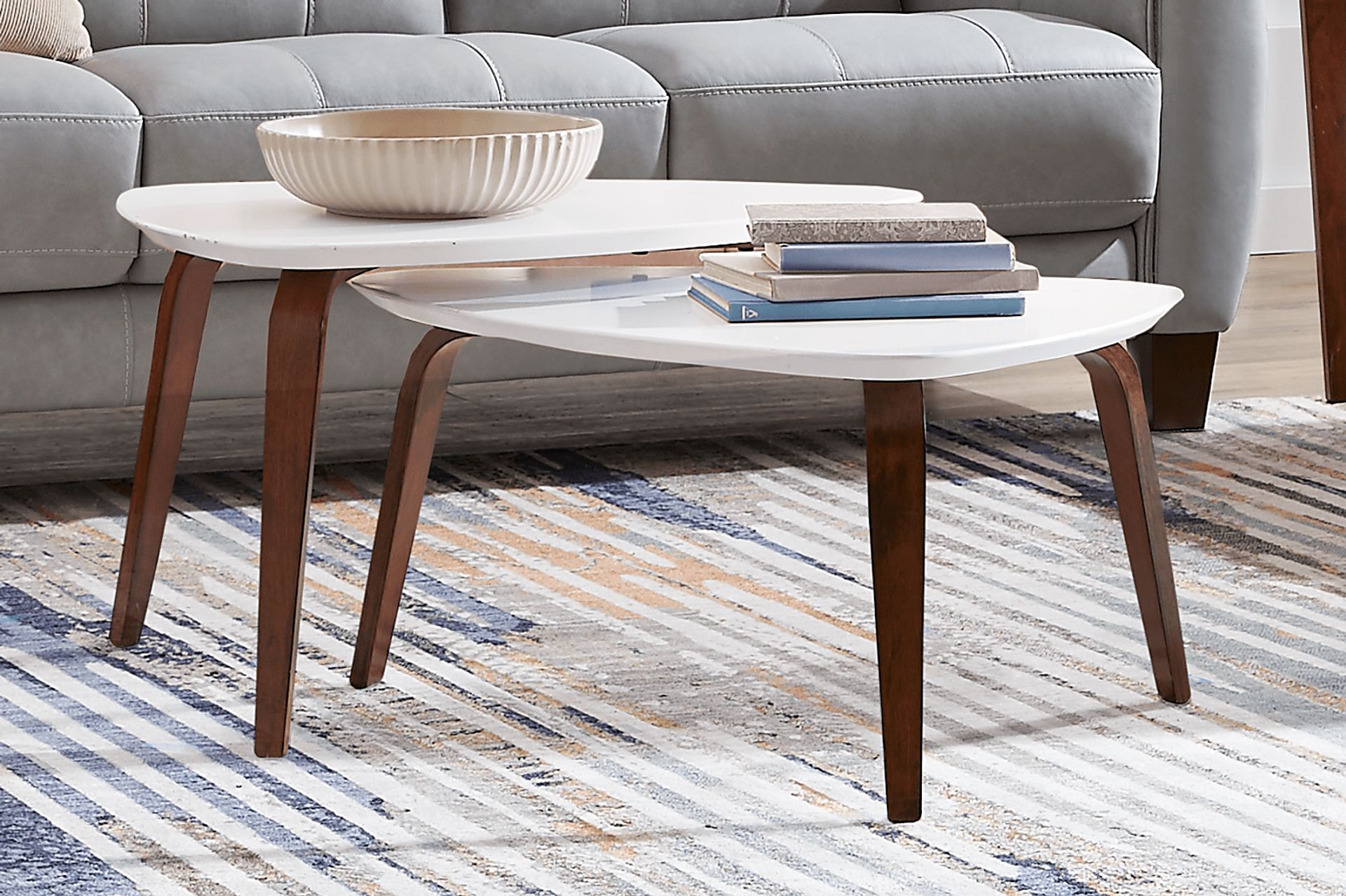 East Side Mushroom 5 Pc Sectional Living Room - Image 12