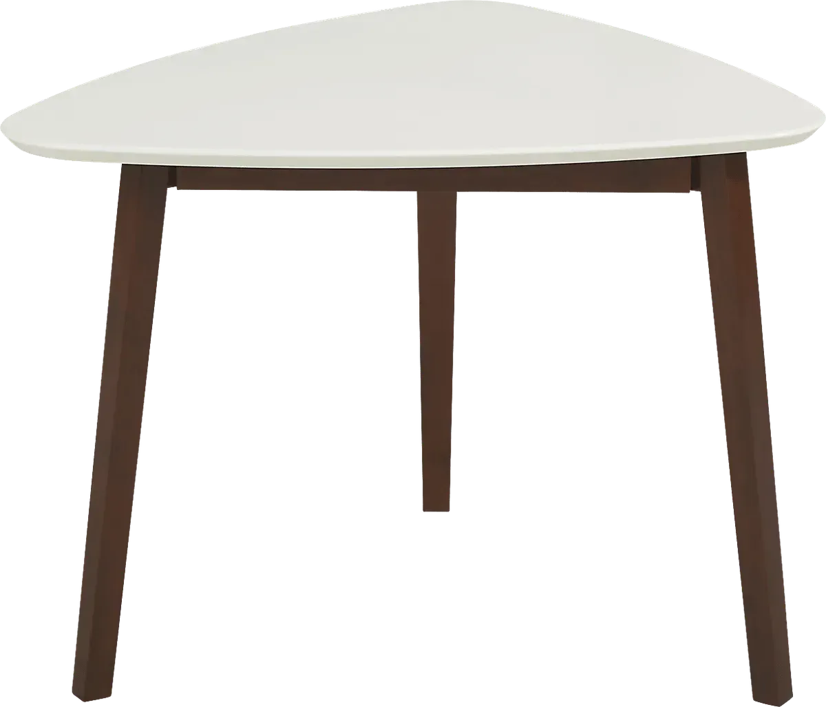 Melodina Oak Dark Wood,Light Wood White Dining Table Rooms to Go