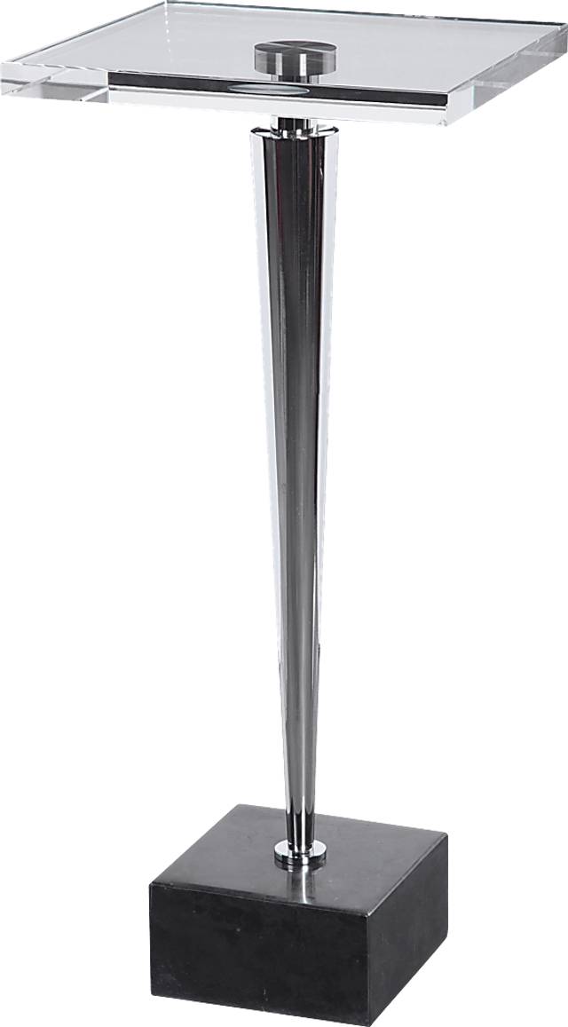 Melorays Silver Accent Table - Thumbnail - Image 1
