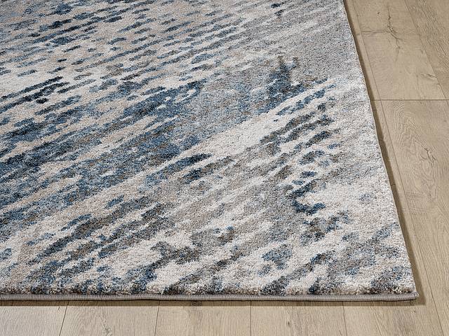 Melstino Blue/Ivory 5'3 x 7'7 Rug - Thumbnail - Image 3