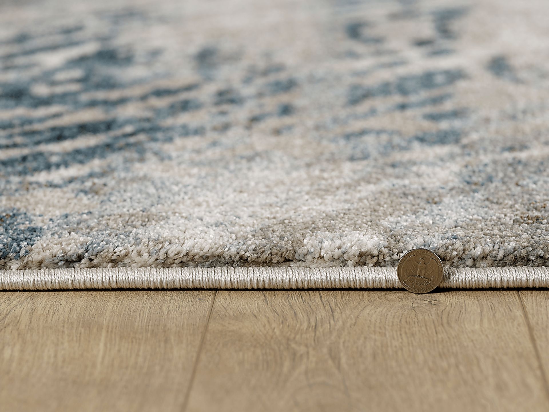 Melstino Blue/Ivory 7'10 x 10'10 Rug - Image 5