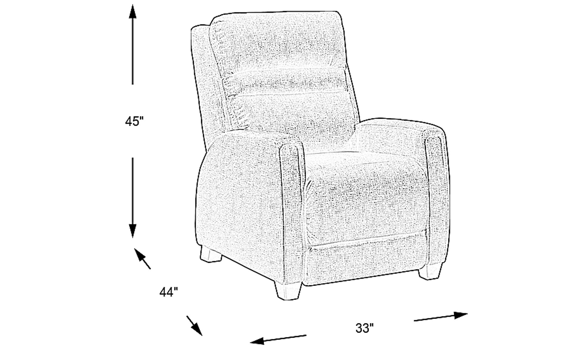Dimension Image. Please refer to the Dimension Tab on this page for dimension details.