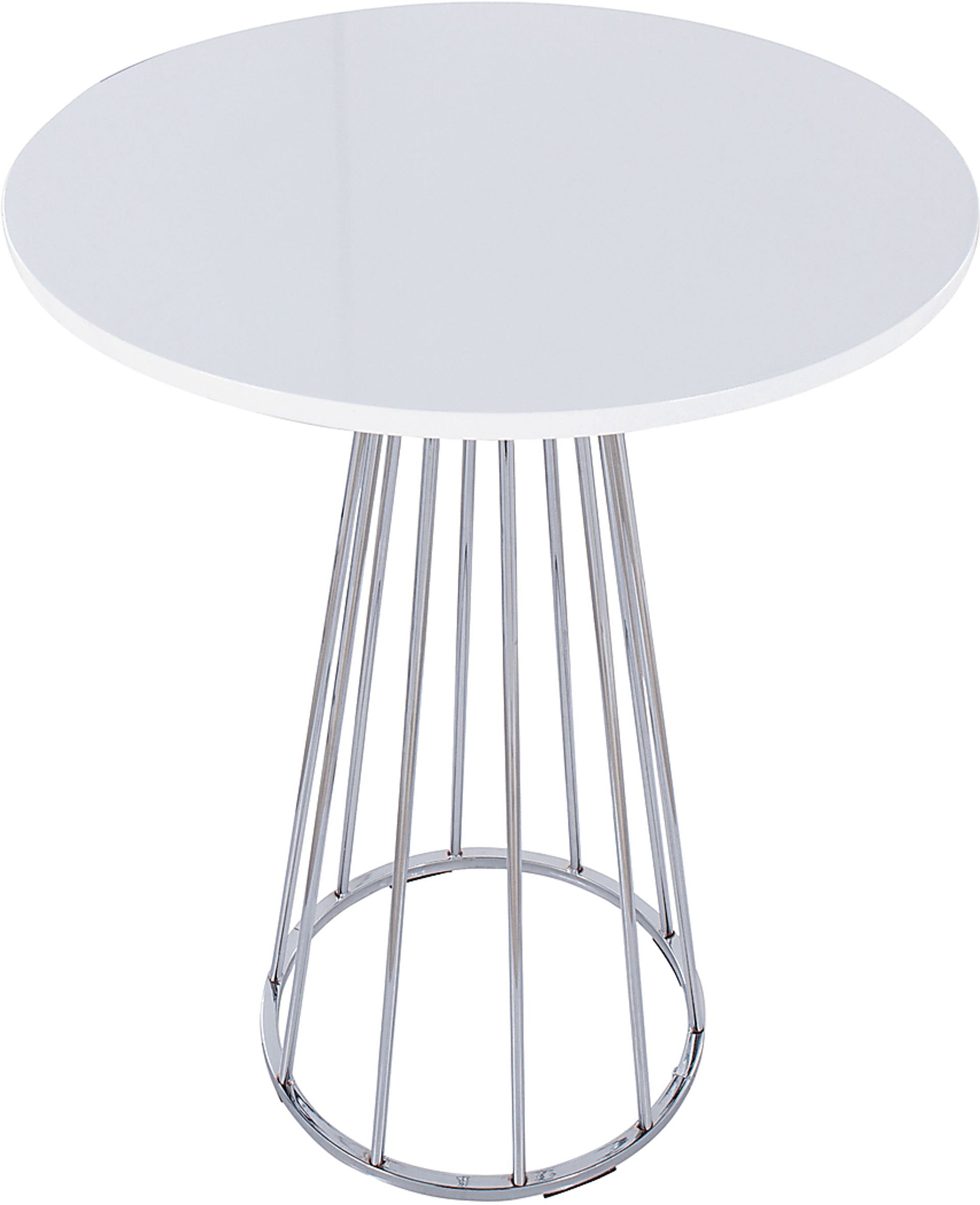 Memminger Chrome Counter Height Table - Image 3