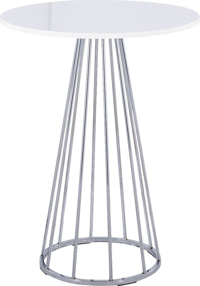 Memminger Chrome Counter Height Table - Thumbnail - Image 1
