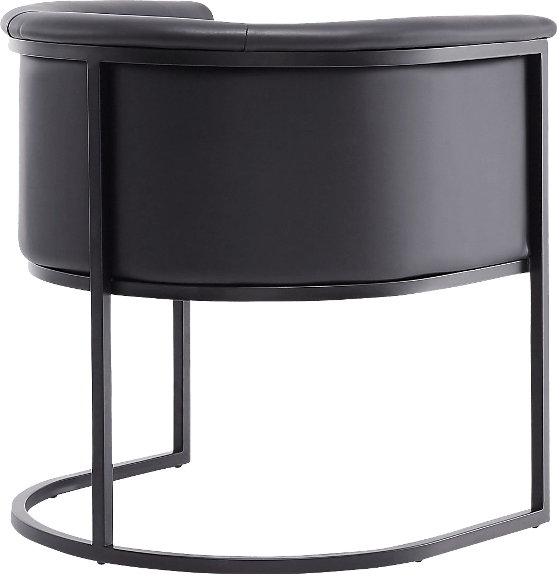 Menbali Black Side Chair - Image 4