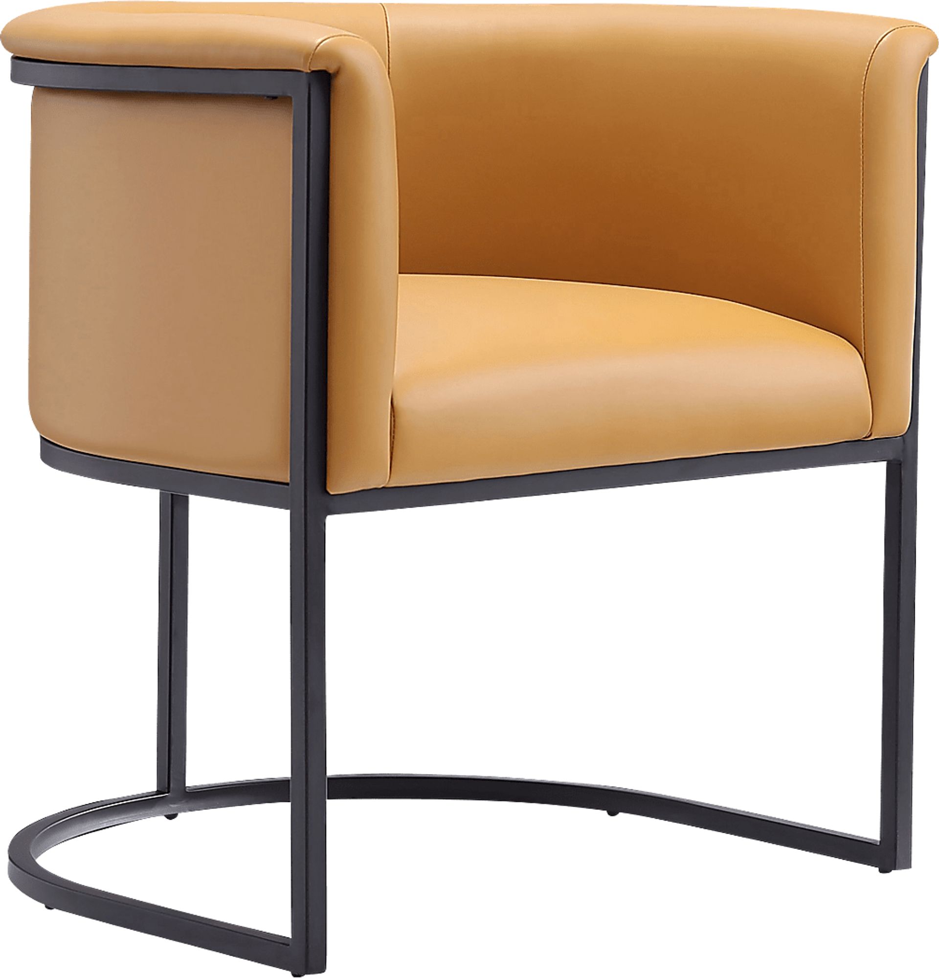 Menbali Brown Side Chair - Image 1
