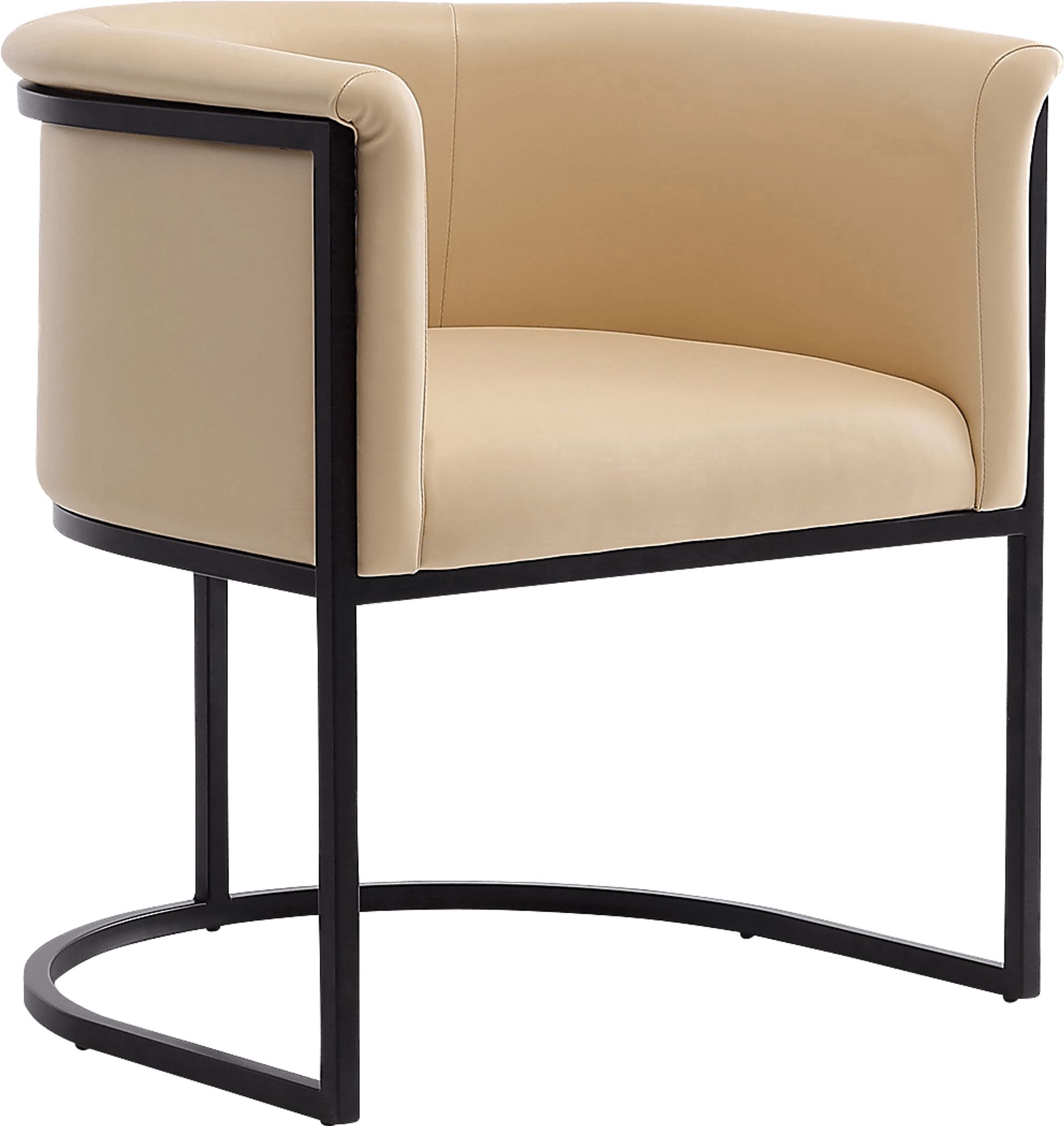 Menbali Tan Side Chair - Image 1