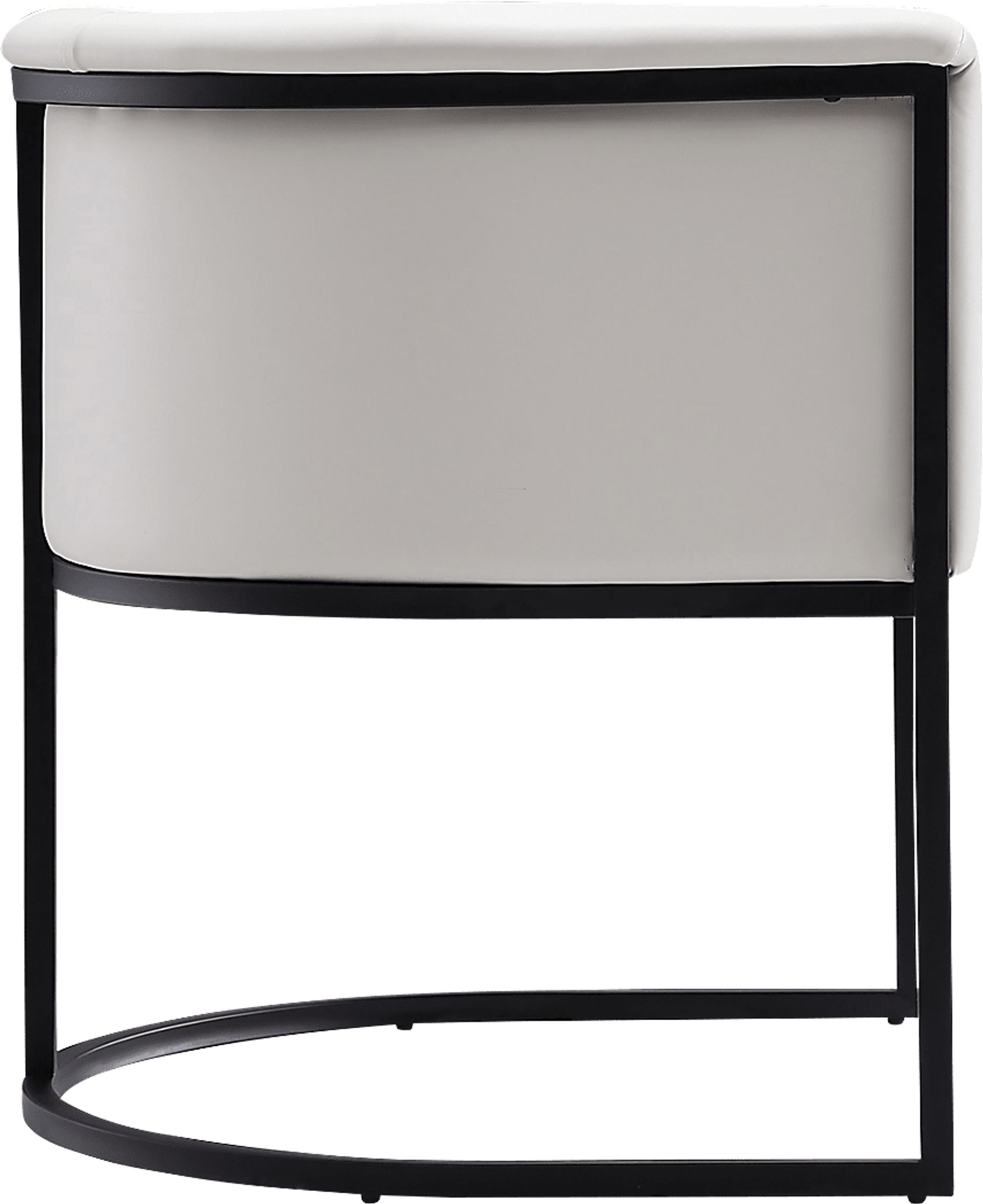 Menbali White Side Chair - Image 3