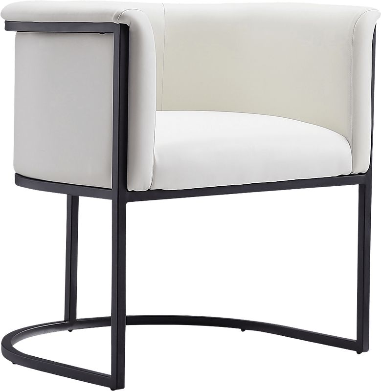 Menbali White Side Chair