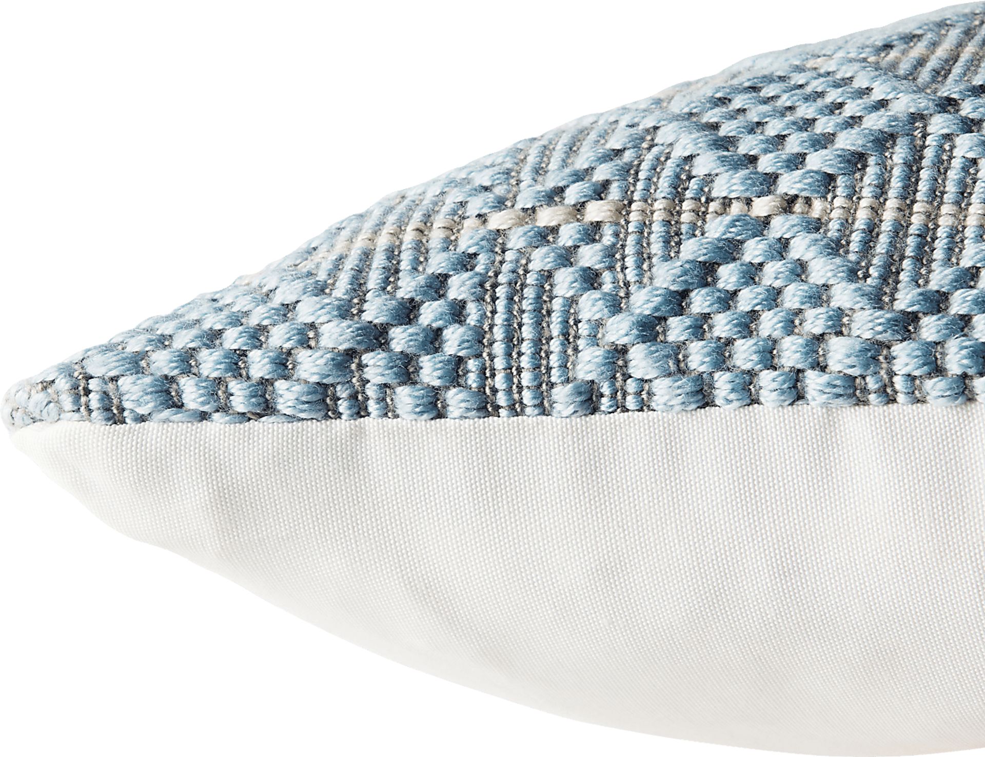 Mencier Blue Indoor/Outdoor Pillow - Image 2