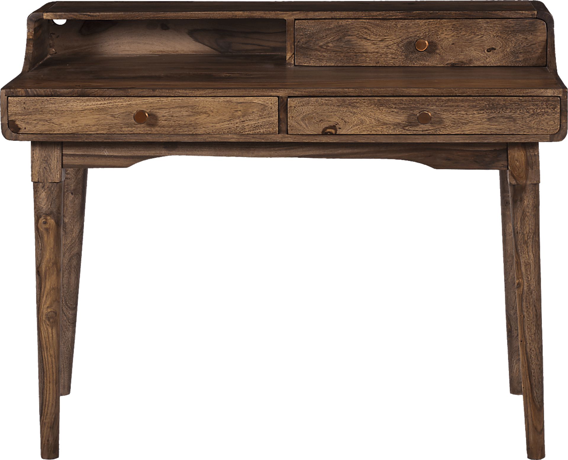 Menda Brown Desk - Image 3