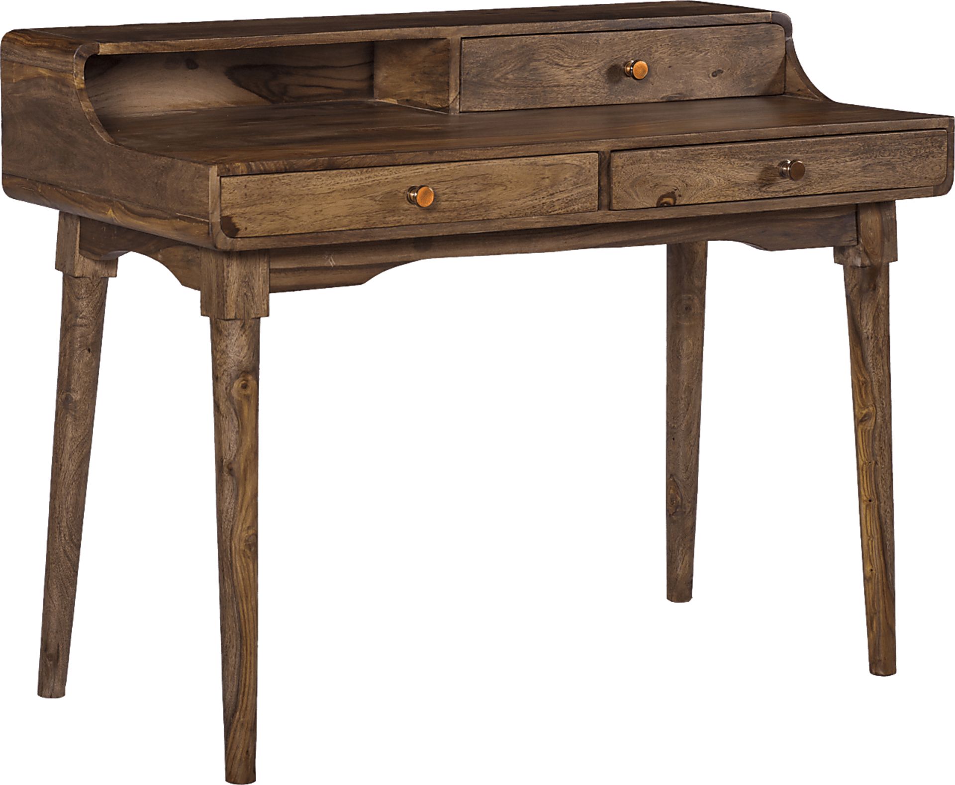 Menda Brown Desk - Image 1