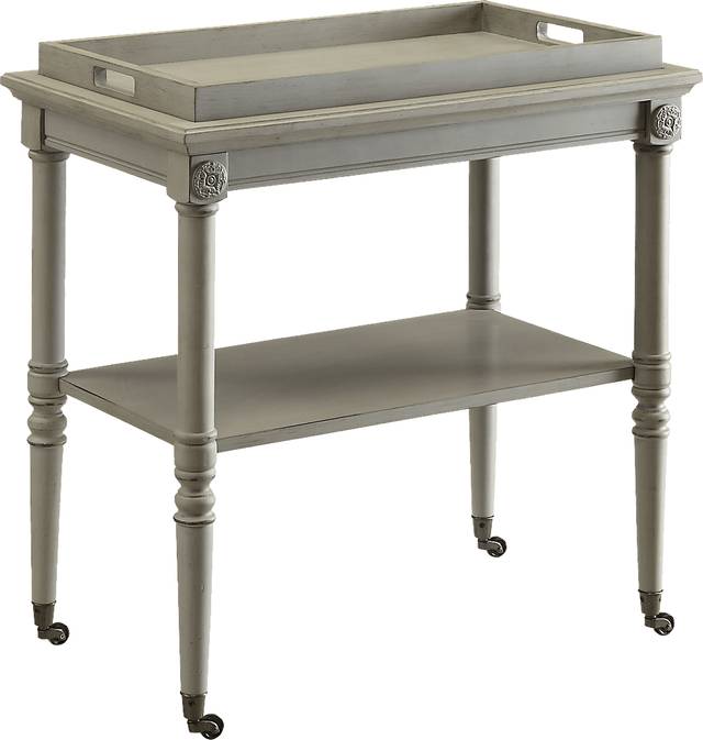 Mendel Gray Accent Table - Thumbnail - Image 1